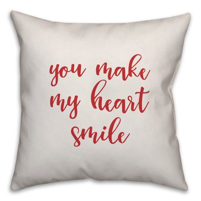  Coussin You You My My Heart Smile