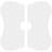 28"OD x 5"ID x 9 3/4"C x 1"P Luna Architectural Grade PVC Contemporary Ceiling Medallion, Two Piece-36074572
