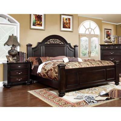 Aime Wood 2-Piece Bedroom Set