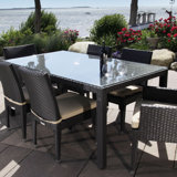 Cypress Outdoor 7 - Piece Dining Set with Cushions