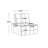 Tija Upholstered Deep Seat Armless Accent Chair Lazy Sofa Lounge Barrel Chairs-1974937200