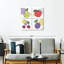 «Abstract Line Fruits», reproduction sur toile-1910824894
