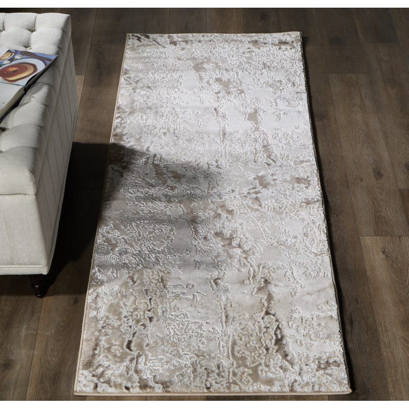Studebaker Washable Abstract Indoor Rug, Runner 2'8" x 8'1" 