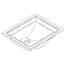 Memoirs® Vitreous China Rectangular Undermount Bathroom Sink with Overflow-1724531