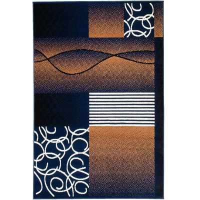 Bautista Performance Abstract Indoor Rug