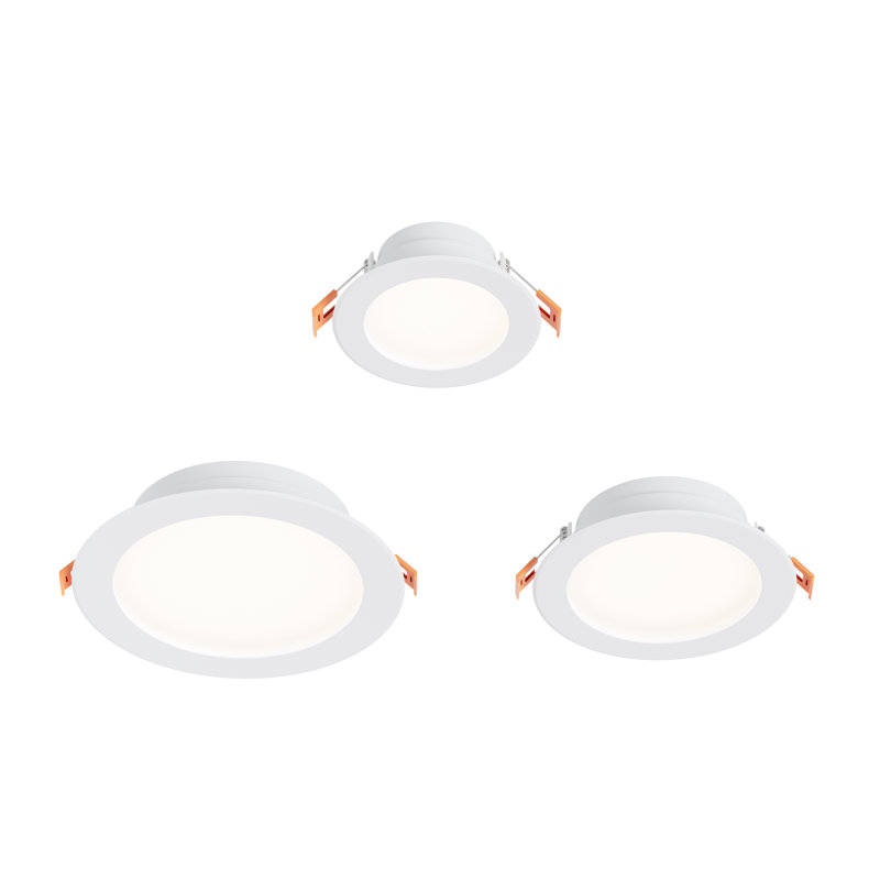 Luminaire encastré commercial à DEL de 8 po 3 W 5CCT