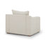 Fauteuil d'appoint rembourré Deann