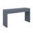 Curved Console Table With Storage, Wooden Entryway Table With 2 Drawers, Farmhouse Sofa Table-804005779