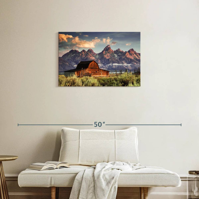 Lilie Barn At Teton, H 20 po x l 30 po
