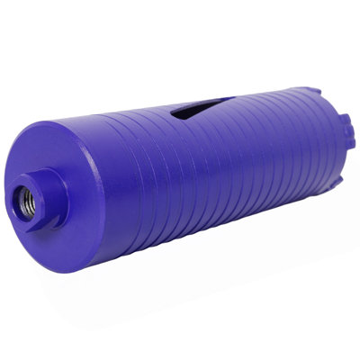 3" Diamond Dry Core Drill Bit, Upgraded Welded Core Bits for Concrete with Rebar, Masonry, Brick, Mortar – 5/8"-11 Thread,turbo