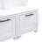 Vintage 3-In-1 Versatile Freestanding Hall Tree With Bench, Storage Drawers And Hooks, Set Of 2 Entry Coat Rack-838809535