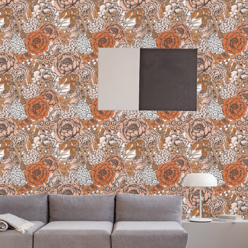 Rouleau de papier peint adhésif Pikesville, L 16,67 po x l 25 po