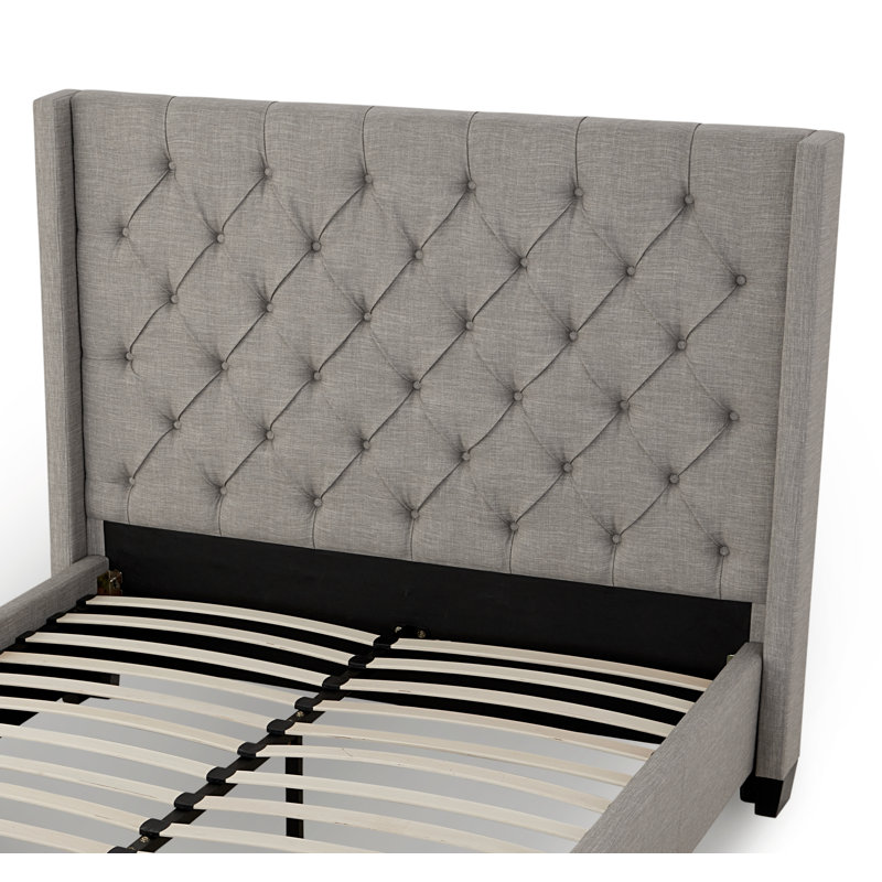 Tête de lit tapissier Ameliyah, Plein