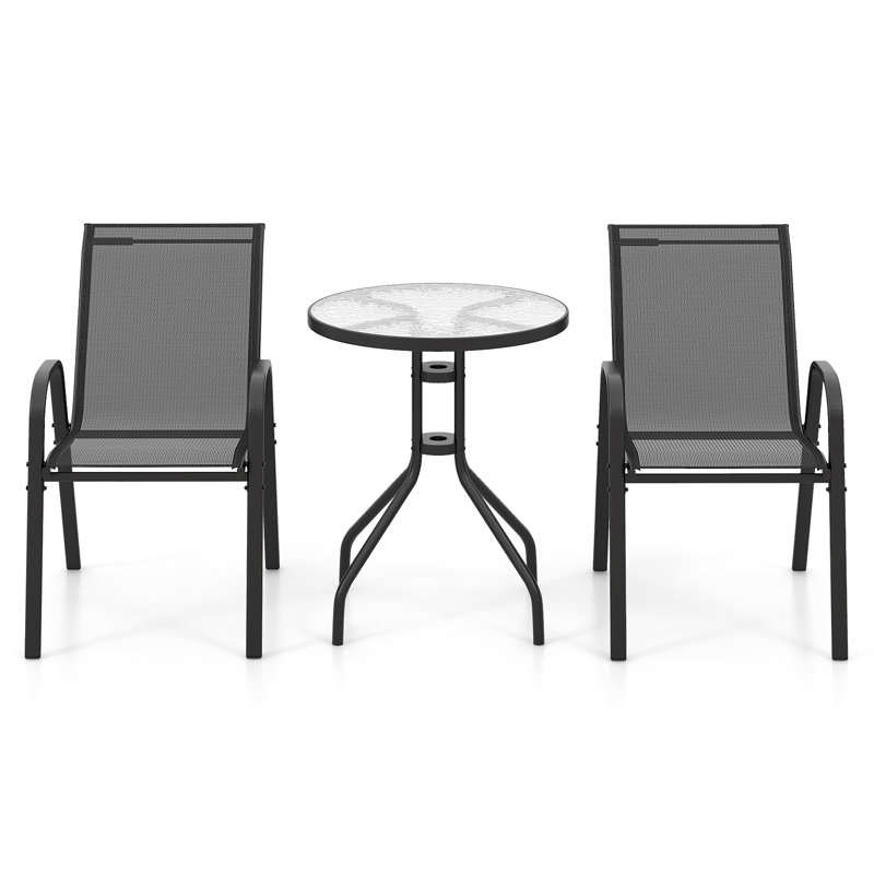 2 - Person Patio Dining Set with Round Table