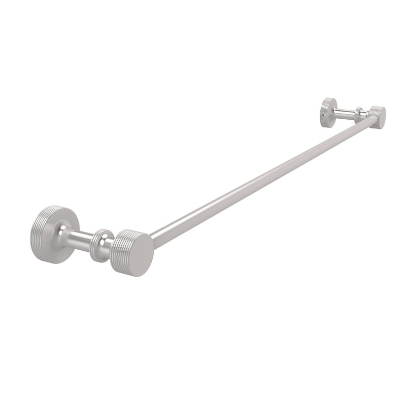 Barre à serviettes murale Gober, Chrome satiné, 36"