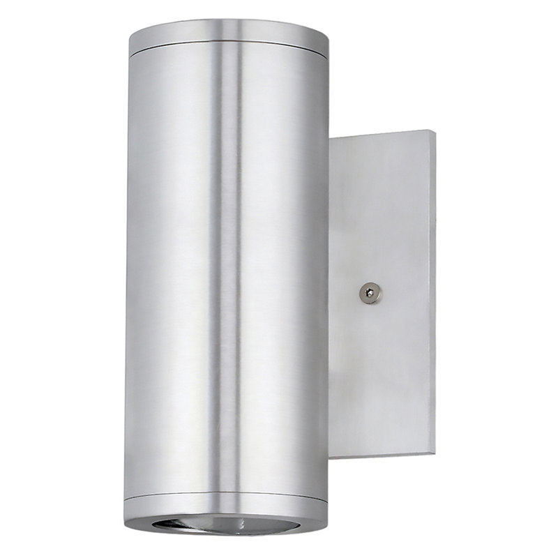2 - Light Outdoor Armed Sconce, LED, 6