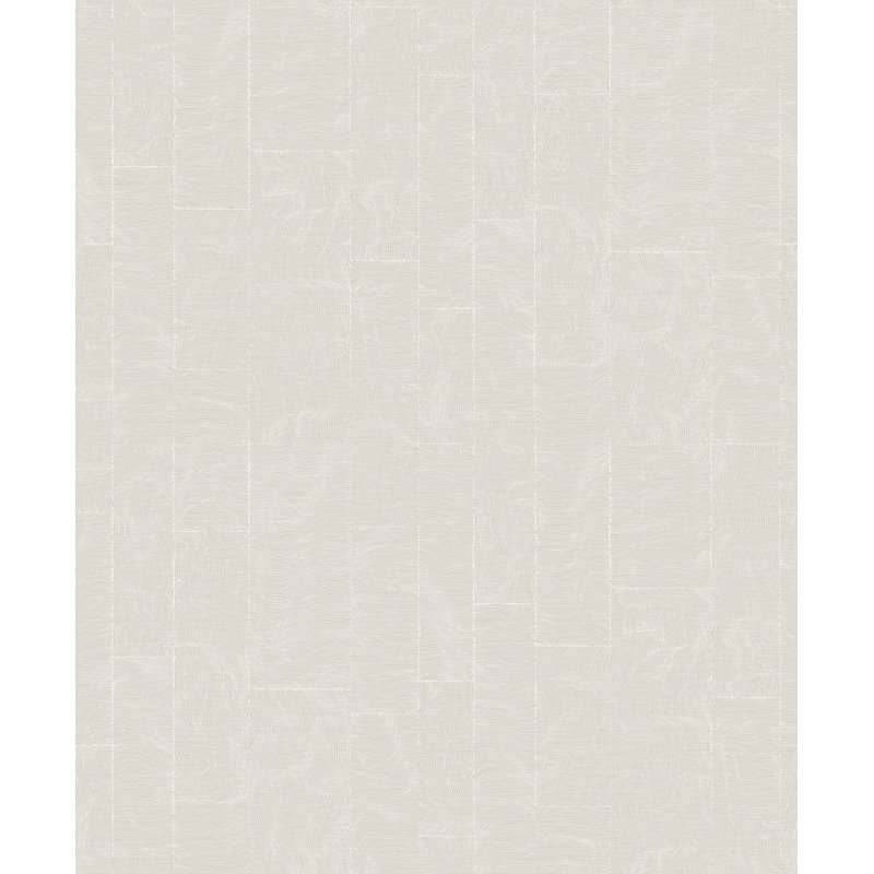 33' L x 20.9" W Wallpaper Roll, Beige