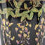 Midnight Blossom Oval Planter with Ormolu