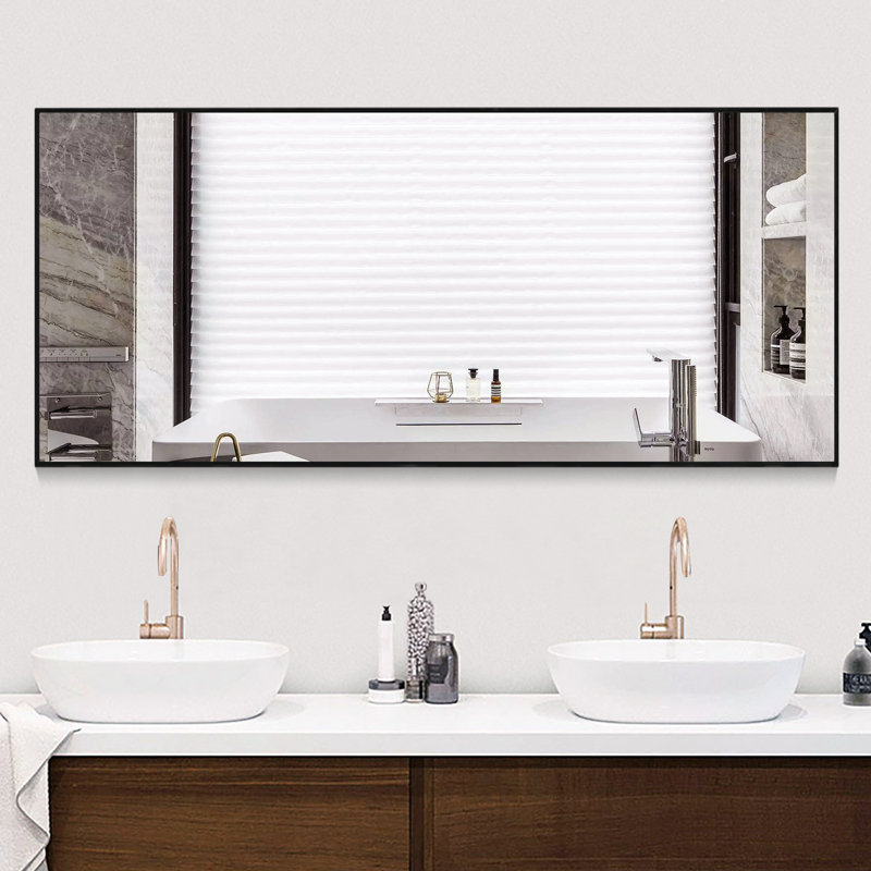 Miroir pleine longueur Ronan, Noir, H 71 po x l 32 po x P 4 po