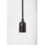 E27 Pendant Steel / White Cable-581001543