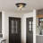 Alixandra 2-Light Flush Mount Ceiling Light With Clear Hammered Glass-1759581356-1759581357