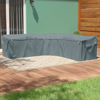 Ayvin Water-Resistant V-Shaped Sectional Lounge Set Cover by Arlmont & Co.