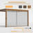 Patio Louvered Aluminum Pergola with Solar LED-104804878-104804876