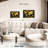 " Refined Gold World Map Canvas Print "-101456769
