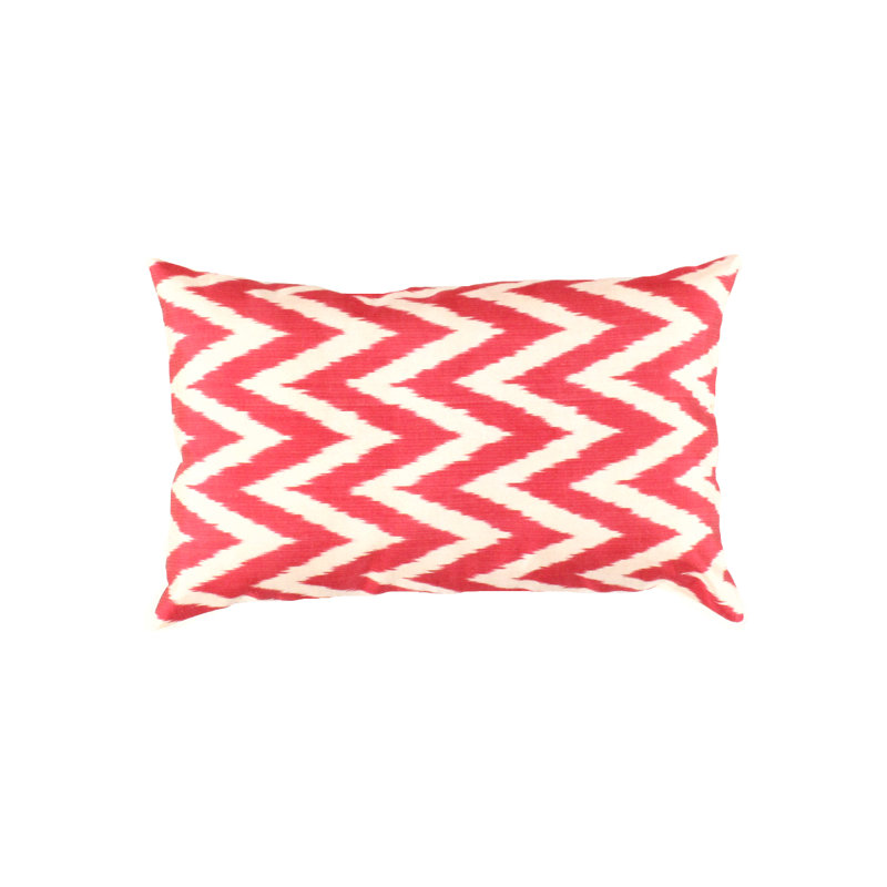 Chevron Velvet Throw Pillow