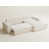 Ivory Polyester/Chenille