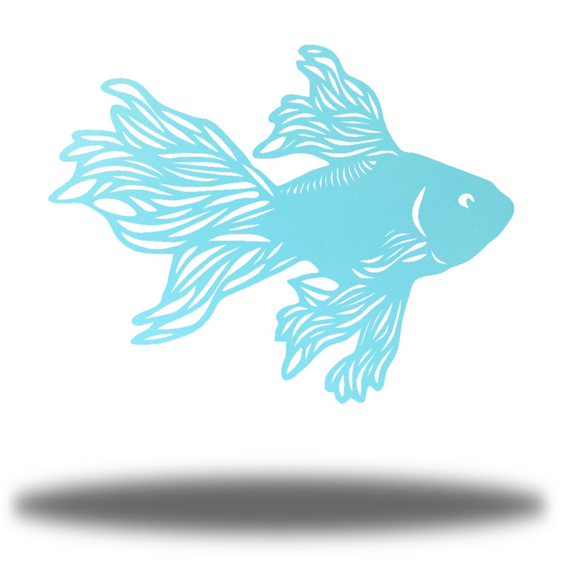Décoration murale Yalamanchili Betta, H 12 po x l 12 po x P 0,0125 po, Écume de mer
