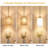 1-Light 5.9" W Boho Style Single Pendant Light With Hand-Woven Rattan Shade,  Gold Pendant Light For Kitchen Island, Dining Room, Entryway, Suitable For Sloped Roof Mounting-1634518491