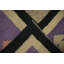 Tapis moderne carré minimaliste kilim 10 x 10