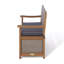 30" William Gray Walnut Country Freestanding 2-Door Single Bathroom Vanity Set