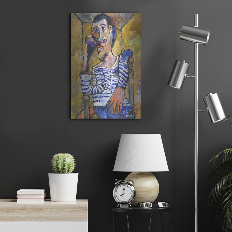 "Picasso" par Richard Wallich, H 24 po x l 16 po