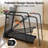 Folding Treadmill for Home, 0.5-6.0HP Portable Running Machine with 12 Preset Programs, LED Display, Easy Move Wheels