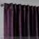 Rideau simple extra long et extra large en velours mat luxueux