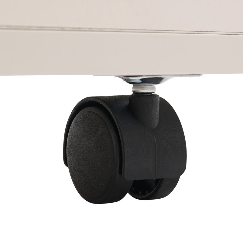 Ovie Exquisite End Table with Wheels