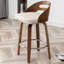 Tabourets de bar pivotants en faux cuir Hesson-192441953-192604106
