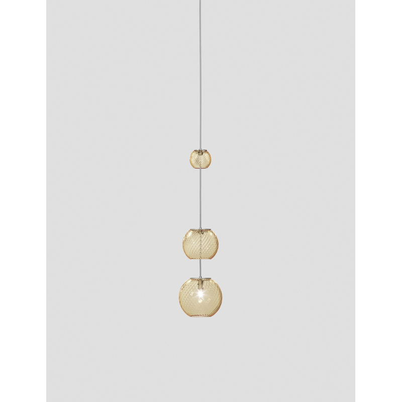Oto 1 - Light Pendant, Amber