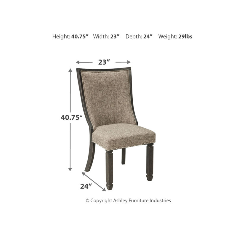 Tyler Creek Dining Table and 4 Chairs with Bench