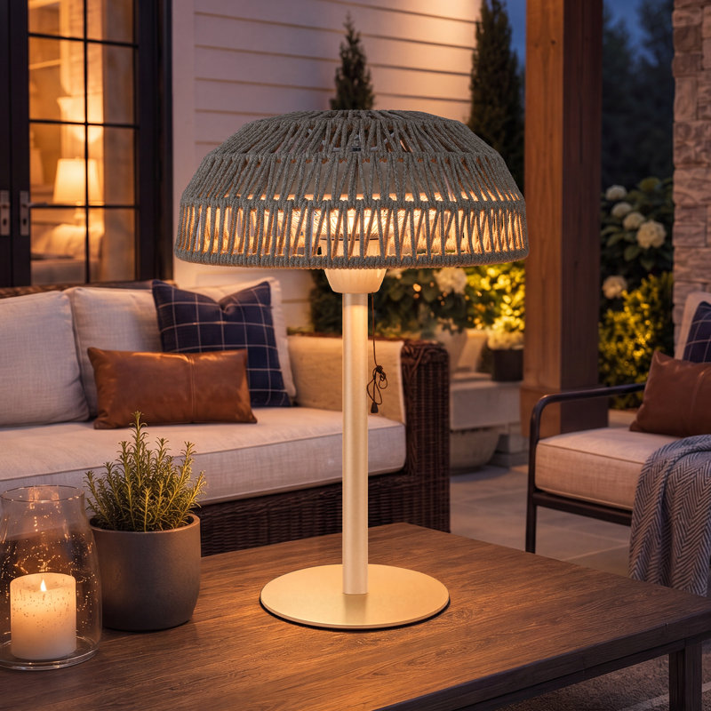 Chauffe-terrasse électrique portatif 1500W, Beige
