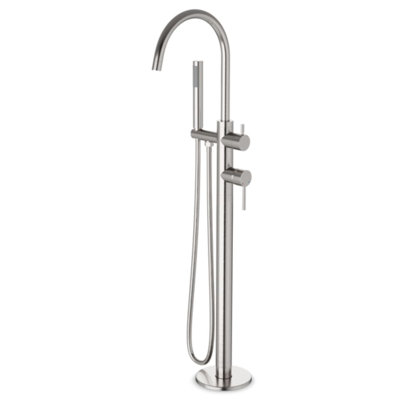 2 Handle Floor Freestanding Tub Filler