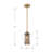 Kiruna 8" 1-Light Mini Pendant
