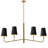 Arvell 4 - Light Dimmable Classic / Traditional Chandelier-1435164186-1435164187