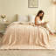 Lightweight and Soft All-Season Throw Blanket, for Chair, Sofa, and Bed-125290617-125290619