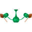 44" Vent-Bettina 3 Blade Ceiling Fan-1121538967