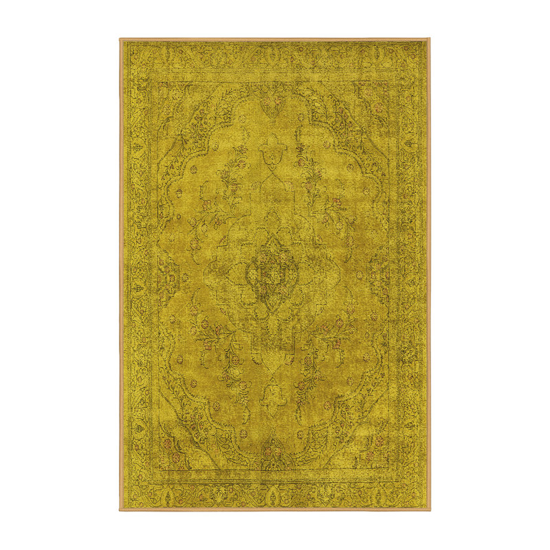 Evagrace Performance Oriental Indoor Rug, Rectangle 7' x 9'