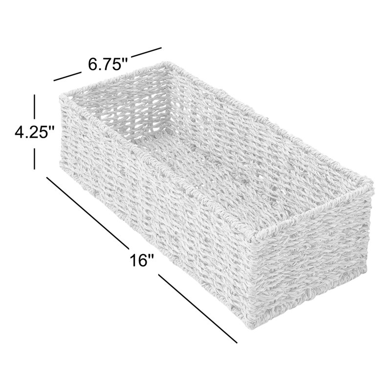 Casafield Seagrass Decorative Basket, Natural