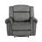 Keanne Upholstered Microfiber / Microsuede Power Reclining Home Theater Seat
